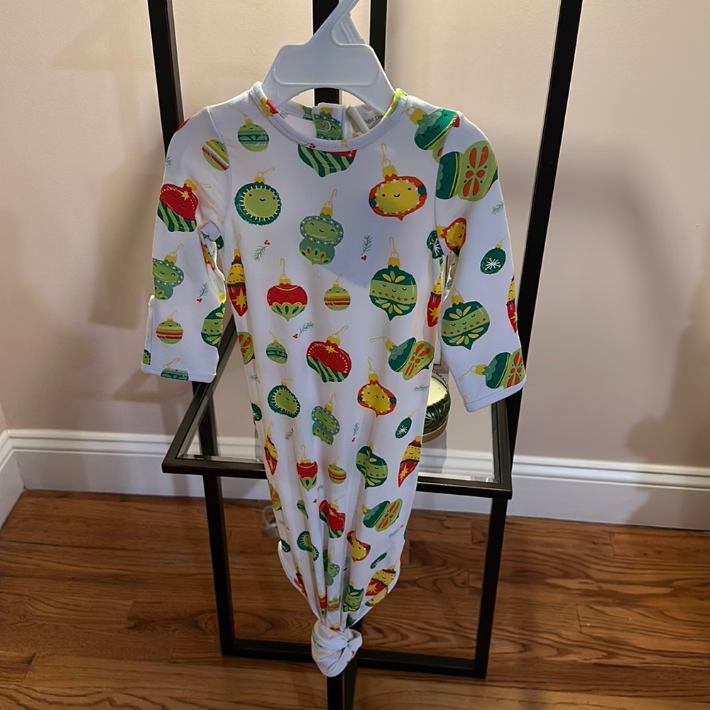 Angel Dear Christmas Ornament Bamboo Knotted Gown 0-3 months
